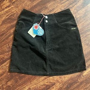 NWT black diesel skirt